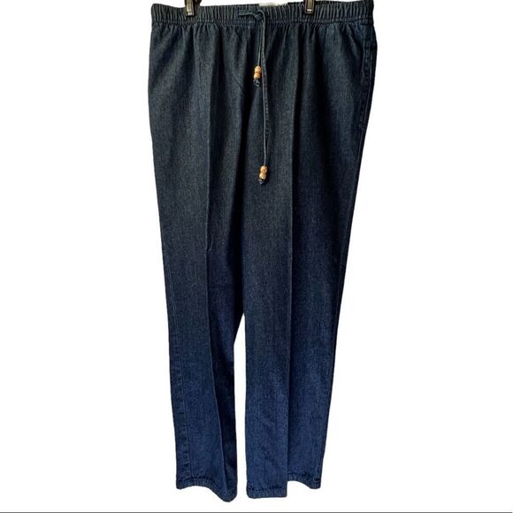 Vintage Draper's & Damon's Elastic Waist Jeans‎ - Picture 1 of 5